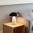 thumbnail image 3 of Cordless Table Lamp, Mushroom Lamp, Rechargeable LED Reading Light, Touch Lamps for Nightstand,Aesthetic Lamp for Dorm Bedroom Living Room Home Decor, 3 of 5