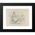 thumbnail image 2 of Ivan Ivanec 14x11 Black Modern Framed Museum Art Print Titled - Scene in the Interior (1942), 2 of 5