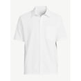 thumbnail image 5 of Free Assembly Men's Flatback Waffle Shirt with Short Sleeves, 5 of 6