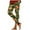 Dark Green, variant on Elevated High Waist Thanksgiving Print Leggings For Women Soft Stretch Fabric Yoga Workout Pants Ideal For Athletic Wear And Daily Fashion Activities
