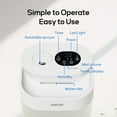 thumbnail image 4 of HUMSURE Humidifiers for Bedroom, Baby Room,4.5L Cool Mist Humidifier with Essential Oil Diffuser, Silent Top Fill Humidifier with 7 Color Light ﻿, 4 of 11