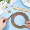 thumbnail image 3 of PVC Plastic Edge Banding Adhesive Veneer Edge Trim for DIY Table Cabinet Furniture Decorative Trim Matte Gold Color 10x1.5mm about 5m/roll, 3 of 9