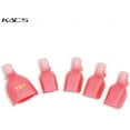 5 pcs/set Acrylic Nail Art Soak Off UV Gel Nail Polish Remover Wrap