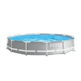 thumbnail image 2 of Intex 12 Foot Prism Frame Above Ground Swimming Pool with Pump & Pool Ladder, 2 of 11