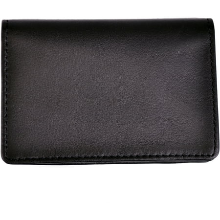 Royce Leather Deluxe Business Card Case Holder in Genuine 
