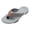 Grey, variant on House Slippers Men Arch Support Summer Casual Outside Wear Beach Non Breathable Flip Flops Clip Toes Big Size Flat Bottom Men Shoes