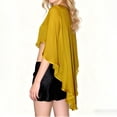 thumbnail image 6 of Womens Sheer Poncho Shrug Bolero, Lightweight Summer Shrug Pullover Sweater Crochet Summer Tops See Through Mesh Spring Sweaters Beach Cover Ups, 6 of 6