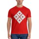 thumbnail image 5 of Camisetas Kamei novedosas para hombre, de algodón, con cuello redondo y logotipo del clan japonés, camisetas de manga corta con gráficos., 5 of 7