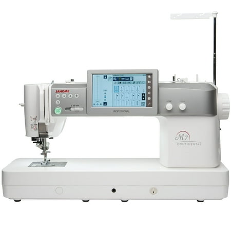 Janome Continental M7 Automatic Presser Foot Lift Computerized Quilting Sewing Machine (23 Count)