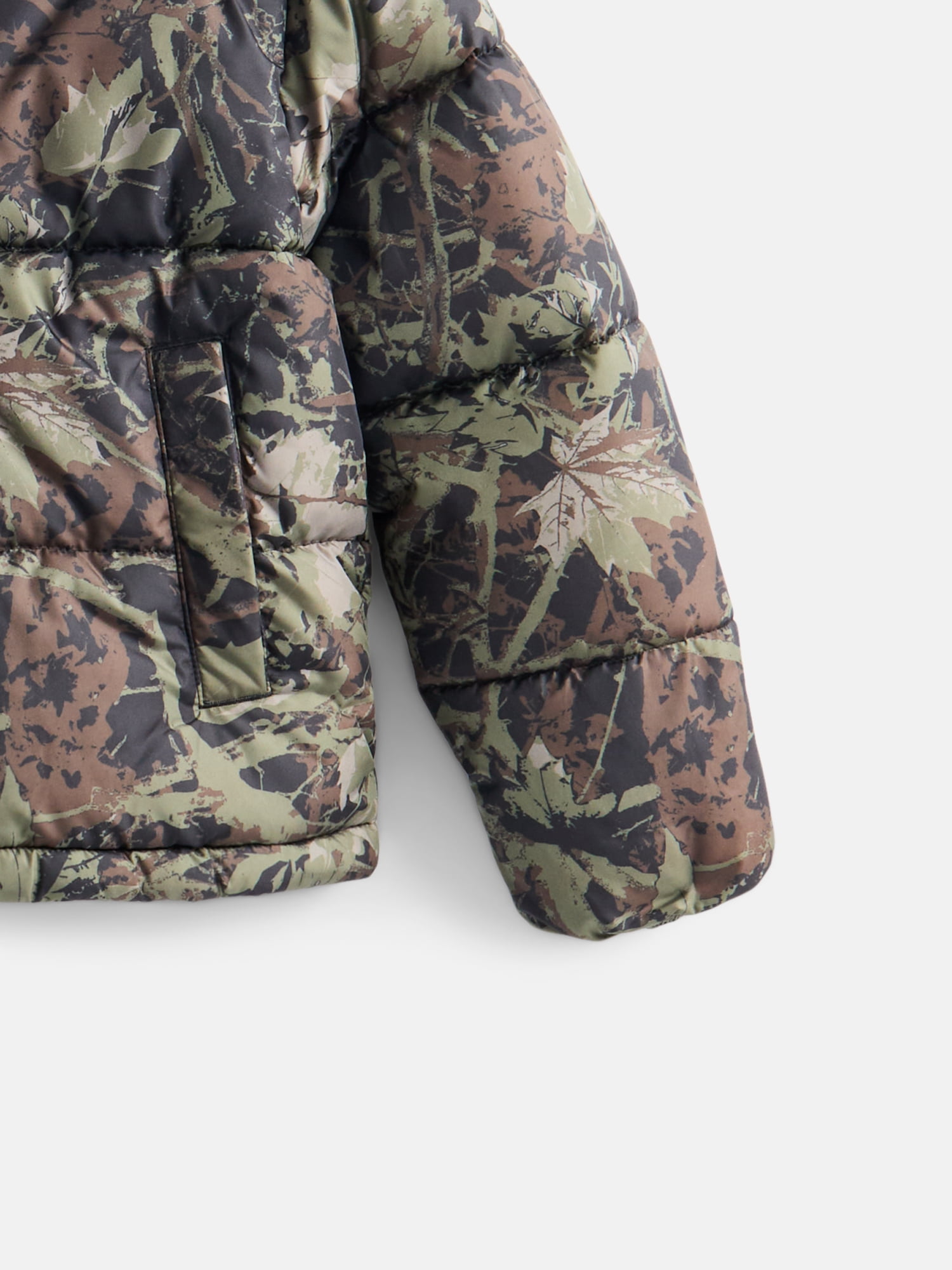 Wonder Nation Boys Woven Puffer Jacket, Sizes 4-18 & Husky