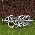 thumbnail image 3 of Viking Celtic Hair Clips - Silver Knotted Hairpin for Ladies & Women, 3 of 5