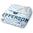 thumbnail image 2 of Thomas Jefferson University Logo Fleece Blanket, Very Soft Microfiber Flannel Blanket for Couch Warm and Cozy for All Seasons, 2 of 6