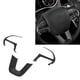 thumbnail image 4 of Steering Wheel Cover, Antiwear Carbon Fiber Anti UV Steering Wheel Trim Set 3pcs Durable Replacement For Dodge Challenger Charger For Decor, 4 of 8