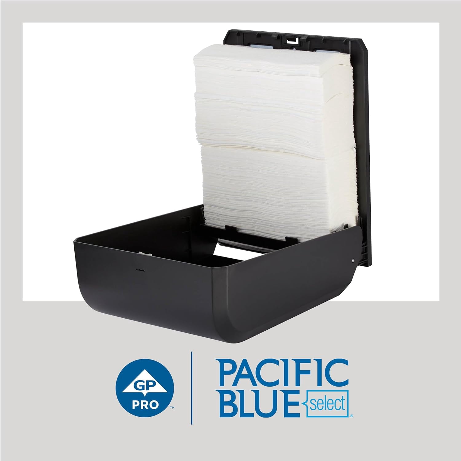 Pacific Blue Select Multifold Premium 2-Ply Paper Towels by GP PRO () White 21000 125 Paper Towels Per Pack 16 Packs Per Case