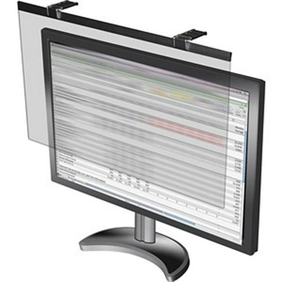 24 in. LCD Monitor Privacy Filter, Black