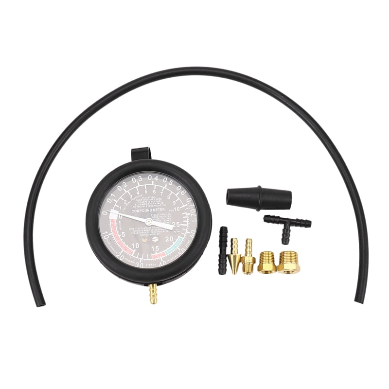 Multifunction Car Engine Vacuum Pressure Gauge Meter For Fuel System