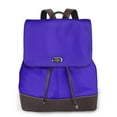 thumbnail image 1 of Balery Darkblue Mochila de Cuero para Mujeres, Gran Capacidad, Bolsa de Viaje Multifuncional, Mochila de Cuero y Bolsa de Hombro para Mujeres, 1 of 4