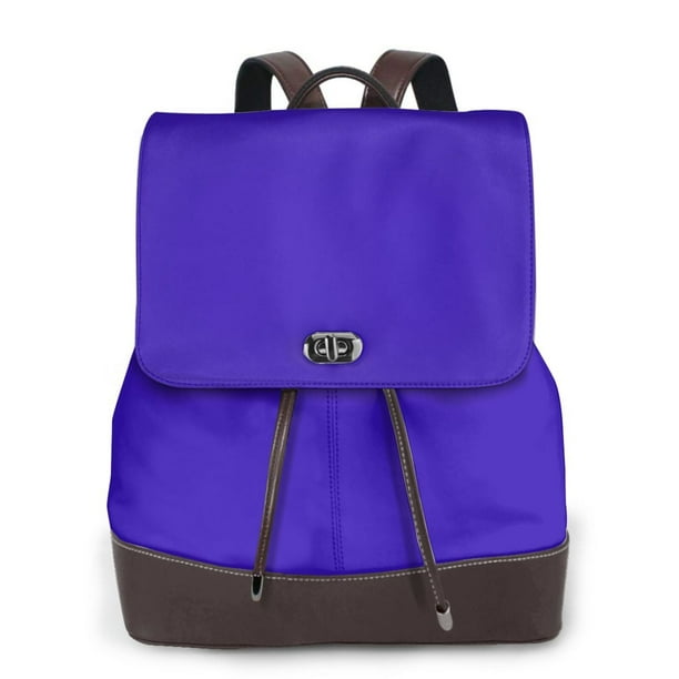 Fotbe Darkblue Mochila Bolso con Estampado para Mujer, Mochila Antirrobo de Nylon Impermeable, Bolsa Ligera de Hombro