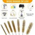 thumbnail image 3 of 7X Brass Wire Tube Brushes Bottle Brush Set Wire Pipe Cleaner Brush Cleaning, 3 of 6