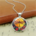 thumbnail image 5 of Necklace for Women Vintage Dragon-fly Time G-em Pendant Necklace Vintage Sweater Chain Gift for Women, 5 of 5