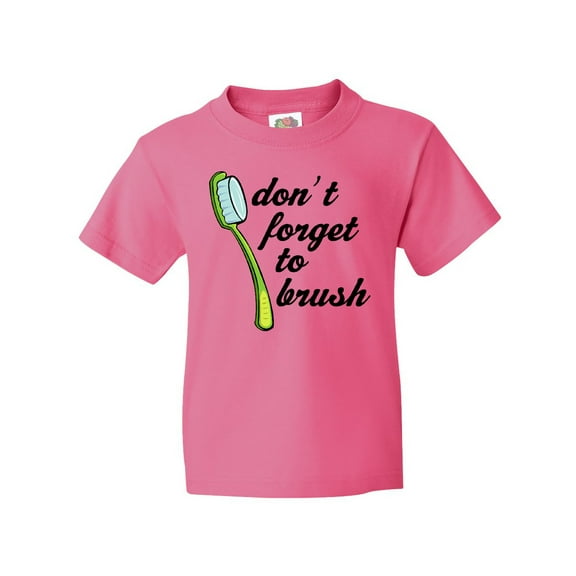 Inktastic Dentist Toothbrush Dental Hygienist Youth T-Shirt