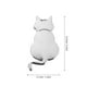 thumbnail image 2 of FELTECHELECTR Pegatinas de gato para coche, bonitas calcomanías 3D de animales para coche, insignias de gato de metal, pegatinas para parachoques para exterior de coche, motocicleta, camión, 2 of 6