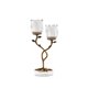 thumbnail image 1 of Candelabro de cristal de latón for el hogar, decoración de vestíbulo, soporte for velas de aromaterapia, 1 of 7