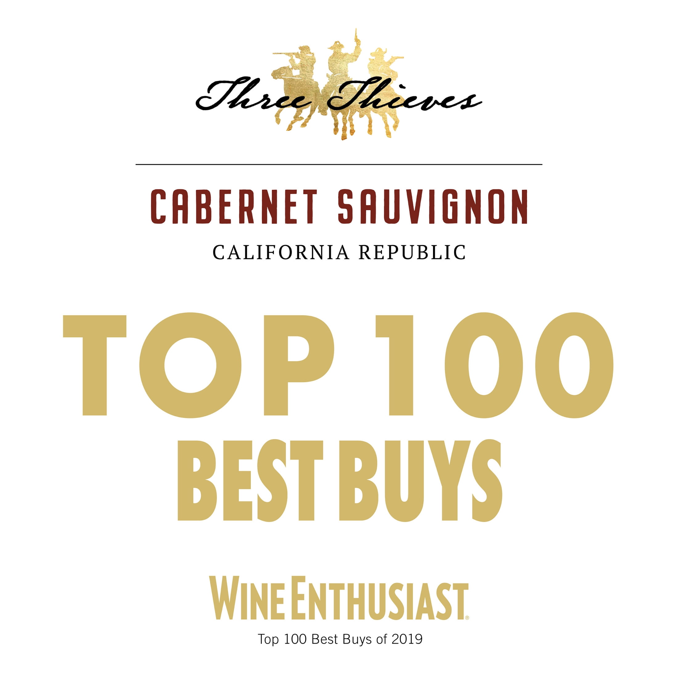 Three Thieves Cabernet Sauvignon California Red Wine, 750 ml Plastic Bottle, 13.5% ABV