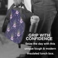 thumbnail image 6 of Lsque Lavender Flowers Lunch Bag Lunch Box for Women Men Reusable Insulated Lunch Tote Bag,Leakproof Thermal Cooler Sack Food Handbags Case High Capacity, 6 of 9
