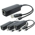 thumbnail image 1 of 8-Pack 5V PoE Splitter, 48V to 5V 2.4A Adapter with -USB Plug, for IP Camera,Tablets,for and More, 1 of 7