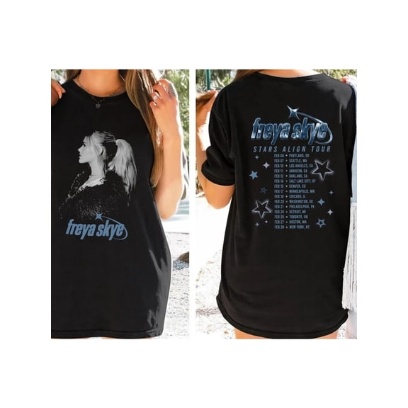 Freya Skye Merch Shirt Vintage Unisex Tops Tee Jersey Outdoor Tee Fashion y2k Top