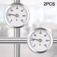 thumbnail image 1 of Stainless Steel Clamp On Pipe Thermometers Accurate Measurement Set of 2, 1 of 12