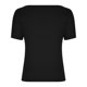 thumbnail image 4 of Fiudx Ofertas y Liquidaciones Moda Mujer Verano Sólido Manga Corta Cuello Cuadrado Blusa Superior Camiseta, 4 of 4