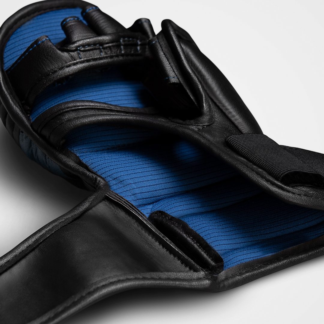 Hayabusa T3 7oz Hybrid Mixed Martial Arts Gloves, Black/Blue Large