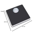 thumbnail image 2 of Sunbeam Easy Read Dial Scale, Black, 2 of 5