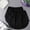 Black, variant on Trim Size Pcs Women's Extender Plus Solid Skirt Elastic 2 Waist Accessory Skirt Set Skirt Hangers Space Saving Poodle Skirts for Women 50s Girls Jean Skirt Hot Skirt for Women Skirt with Slit Long