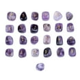 thumbnail image 4 of Piedras Rúnicas, de Cristal para Meditación, Adivinación, Adivinación, Decoración Del Hogar, Joyería Artesanal, Regalos de año Nuevo, Artes Y Ma amatista Baoblaze piedras naturales, 4 of 4