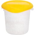 thumbnail image 1 of Round Storage Containers, 7-4/5" H x 8-1/2" D, 3.79 L Capacity, Clear Each, 1 of 4
