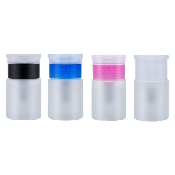 Windfall Push Down Empty Lockable Pump Dispenser Bottle for Nail Polish