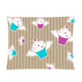 thumbnail image 1 of BSDHOME Pretty Cakes Like Angels Picture Pillow Case 20x30 inches Two Sides Print, 1 of 1