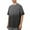 Dark Gray, variant on Mens Casual Workout Shirts Short Sleeve Crew Neck T-Shirts Gym Athletic Running Tshirts Casual Loose Activewear