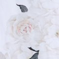 thumbnail image 3 of White Peony Rose Flowers Kid Wall Sticker Home Nursery Decor Decal, 3 of 5
