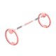thumbnail image 5 of Aro de fitness, ejercitador ergonómico multifuncional portátil para hombres y mujeres, Rosa, 5 of 9