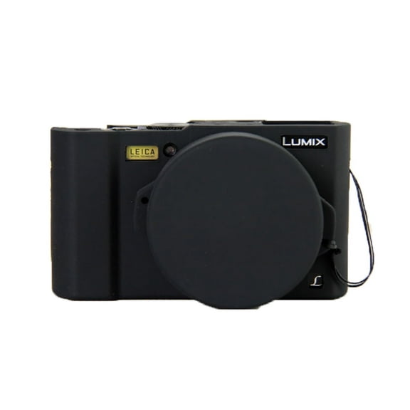GadgetCom Camera Case Compatible with Panasonic Lumix DMC-LX10 LX10 , Anti-Slip Soft Silicone Shell Protective Cover