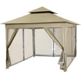 thumbnail image 1 of Toldo Carpa Gazebo Houzer 3x3 Plegable Mosquitero Exterior, 1 of 6