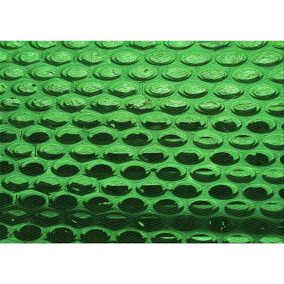 Ahgly Company Indoor Rectangle Patterned Deep Emerald Green Area Rugs, 2' x 5'