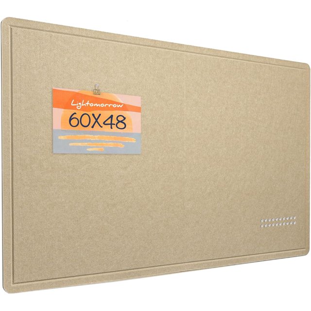 Large Bulletin Board Large Cork Board Alternative for Wall x es Felt Board Foldable Notice Board Pin Board Vision Board -