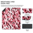 thumbnail image 2 of Absorbency Layer Dog Pads, Washable Reusable Pee Pads for Effective Puppy Training, 24" x35" (Texture/leopard /Geometry), 2 of 8