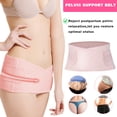 thumbnail image 2 of EIMELI Women Maternity Belly Support Belt Pregnancy Band Antepartum Abdominal Back Support 3-in-1 Postpartum Belly Wrap & Pelvis Belt/Brace/Band- Breathable Girdle-Pink-Medium Size, 2 of 6