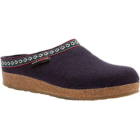 Grizzly Industrial Men's Shoes Leather Striped Clogs, Medium Closed Toe, Black